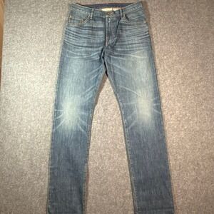 Raleigh Denim Workshop Alexander Work Fit Jeans Mens 31x35 Blue America Made NWT